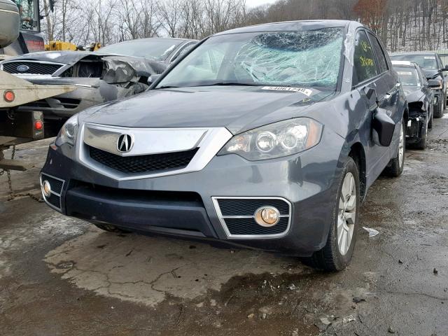 5J8TB1H29BA006722 - 2011 ACURA RDX SILVER photo 2