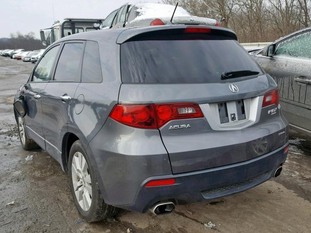 5J8TB1H29BA006722 - 2011 ACURA RDX SILVER photo 3