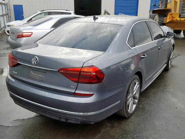 1VWDT7A35HC064293 - 2017 VOLKSWAGEN PASSAT R-L GRAY photo 4