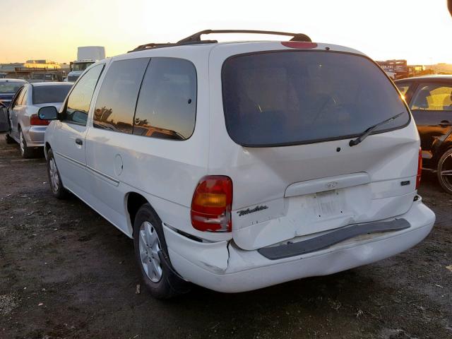 2FMZA5148WBC84791 - 1998 FORD WINDSTAR W WHITE photo 3