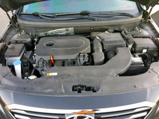 5NPE34AF6FH032826 - 2015 HYUNDAI SONATA SPO BLACK photo 7