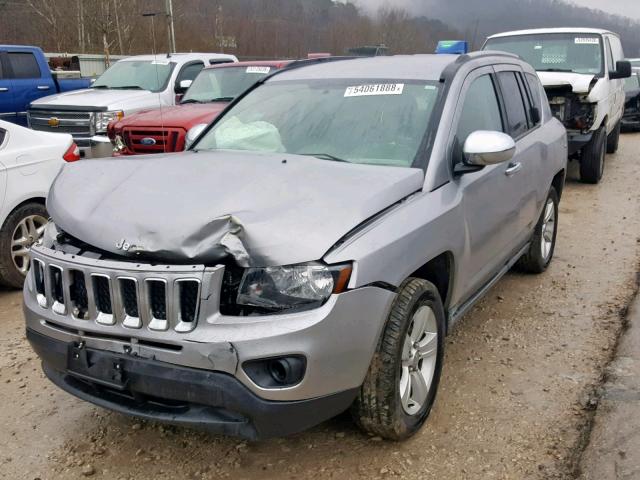 1C4NJDBBXED808638 - 2014 JEEP COMPASS SP 银色 照片 2