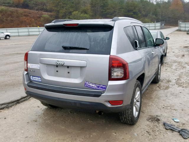 1C4NJDBBXED808638 - 2014 JEEP COMPASS SP 银色 照片 4