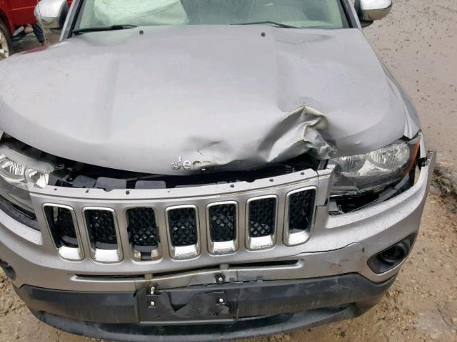 1C4NJDBBXED808638 - 2014 JEEP COMPASS SP 银色 照片 9