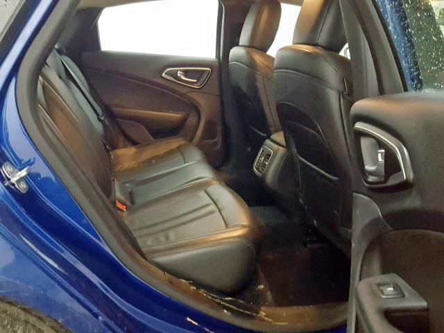 1C3CCCABXGN179820 - 2016 CHRYSLER 200 LIMITE BLUE photo 6