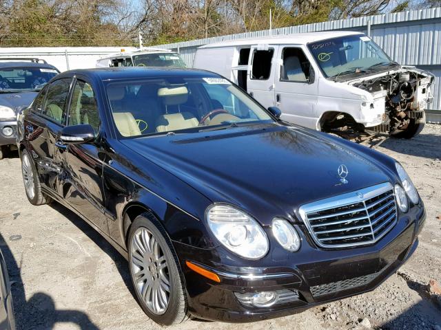 WDBUF87X28B204069 - 2008 MERCEDES-BENZ E 350 4MAT BLACK photo 1