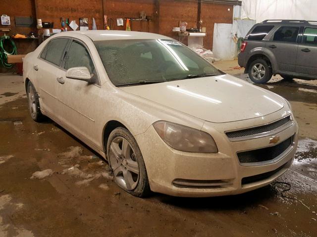 1G1ZC5E0XCF256791 - 2012 CHEVROLET MALIBU 1LT WHITE photo 1