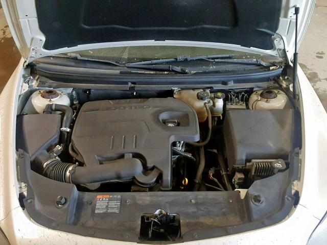 1G1ZC5E0XCF256791 - 2012 CHEVROLET MALIBU 1LT WHITE photo 7