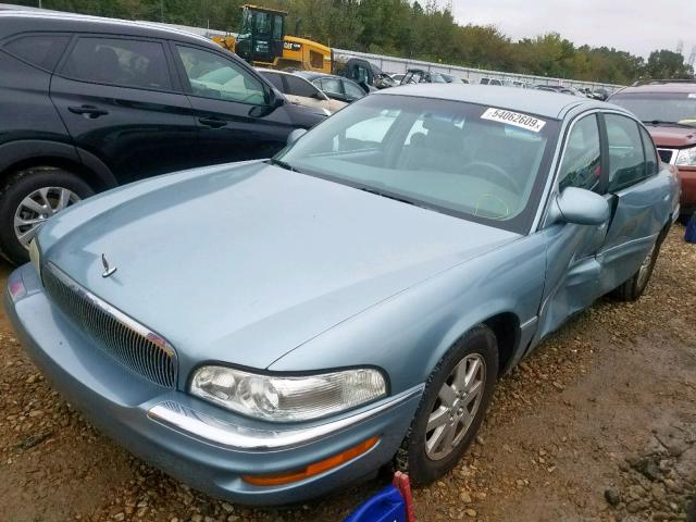 1G4CW54K044106009 - 2004 BUICK PARK AVENU BLUE photo 2