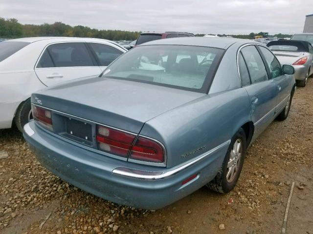 1G4CW54K044106009 - 2004 BUICK PARK AVENU BLUE photo 4