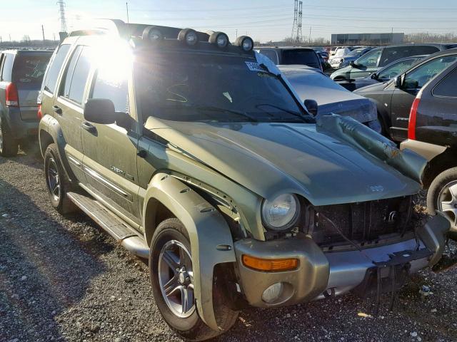 1J4GL38K03W729298 - 2003 JEEP LIBERTY RE GREEN photo 1