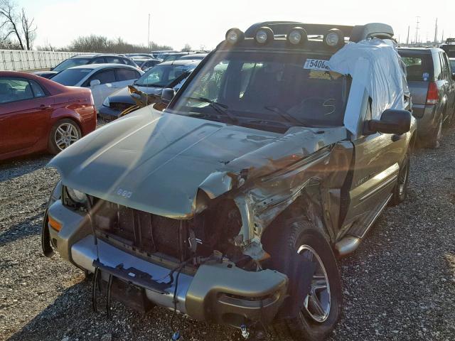 1J4GL38K03W729298 - 2003 JEEP LIBERTY RE GREEN photo 2