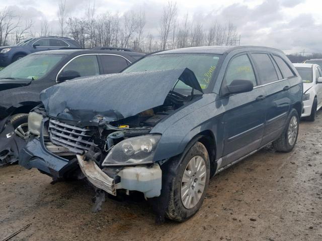 2C8GM48L65R413867 - 2005 CHRYSLER PACIFICA BLUE photo 2