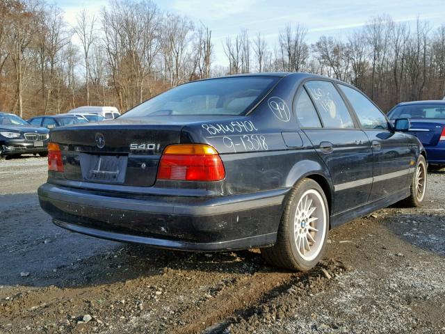 WBADN6336XGM61147 - 1999 BMW 540 I AUTO BLACK photo 4