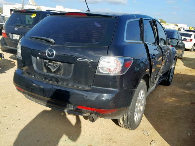 JM3ER2W59A0324017 - 2010 MAZDA CX-7 BLACK photo 4