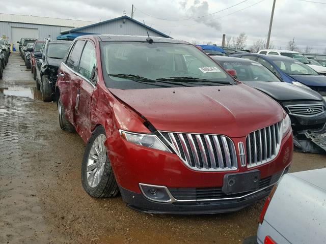 2LMDJ8JKXFBL23105 - 2015 LINCOLN MKX RED photo 1