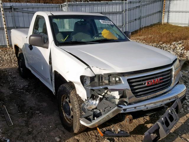 1GTCS148968324541 - 2006 GMC CANYON BLACK photo 1