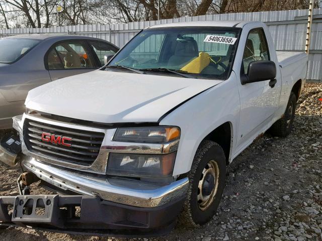 1GTCS148968324541 - 2006 GMC CANYON BLACK photo 2