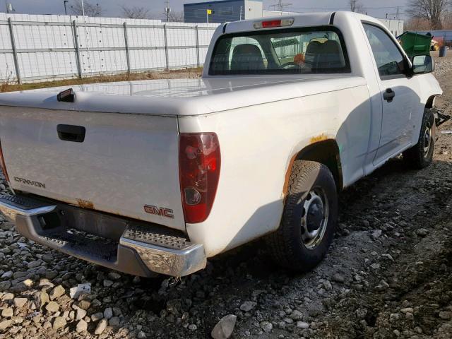 1GTCS148968324541 - 2006 GMC CANYON BLACK photo 4