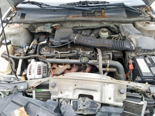 1G1JC524127145804 - 2002 CHEVROLET CAVALIER B SILVER photo 7