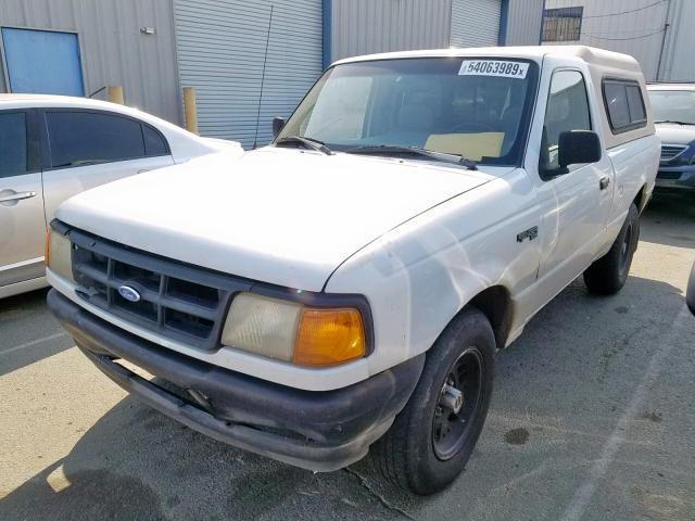 1FTCR10A2PUD13510 - 1993 FORD RANGER WHITE photo 2