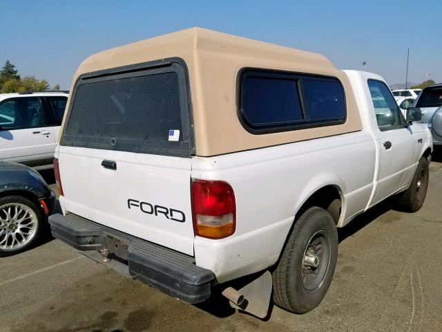 1FTCR10A2PUD13510 - 1993 FORD RANGER WHITE photo 4