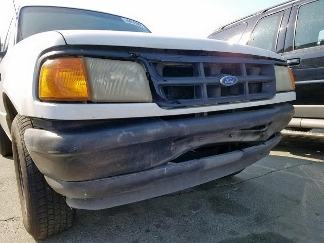 1FTCR10A2PUD13510 - 1993 FORD RANGER WHITE photo 9