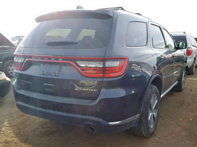 1C4RDJDG4GC433158 - 2016 DODGE DURANGO LI BLACK photo 4