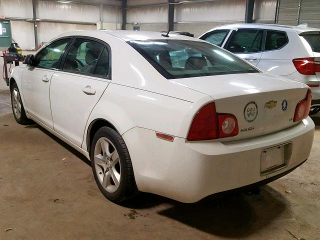 1G1ZG57B194177632 - 2009 CHEVROLET MALIBU LS 白色 照片 3