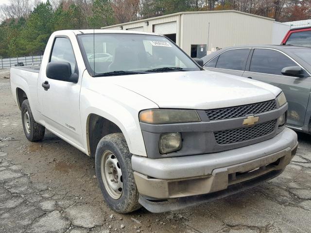 1GCCS148548130697 - 2004 CHEVROLET COLORADO WHITE photo 1