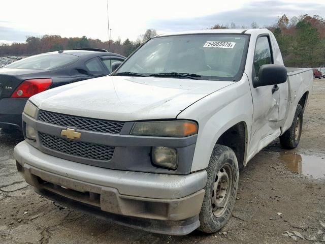 1GCCS148548130697 - 2004 CHEVROLET COLORADO WHITE photo 2