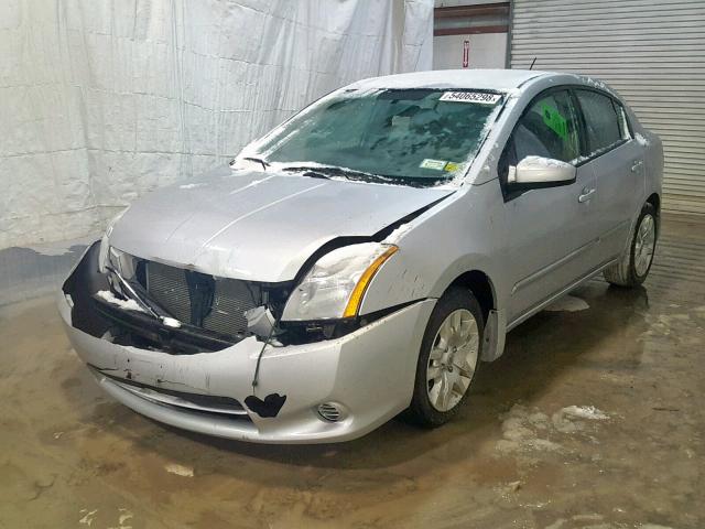 3N1AB6APXAL719907 - 2010 NISSAN SENTRA 2.0 SILVER photo 2