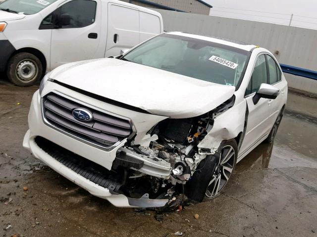 4S3BNAS63H3068126 - 2017 SUBARU LEGACY SPO WHITE photo 2