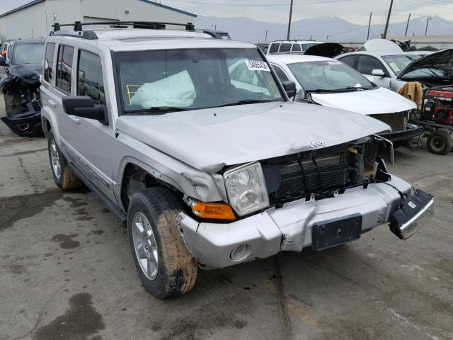1J8HG58267C647912 - 2007 JEEP COMMANDER SILVER photo 1