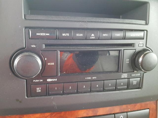 1J8HG58267C647912 - 2007 JEEP COMMANDER SILVER photo 9