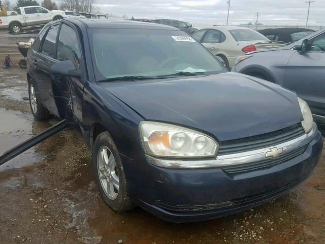 1G1ZT64835F209327 - 2005 CHEVROLET MALIBU MAX შავი ფოტო 1