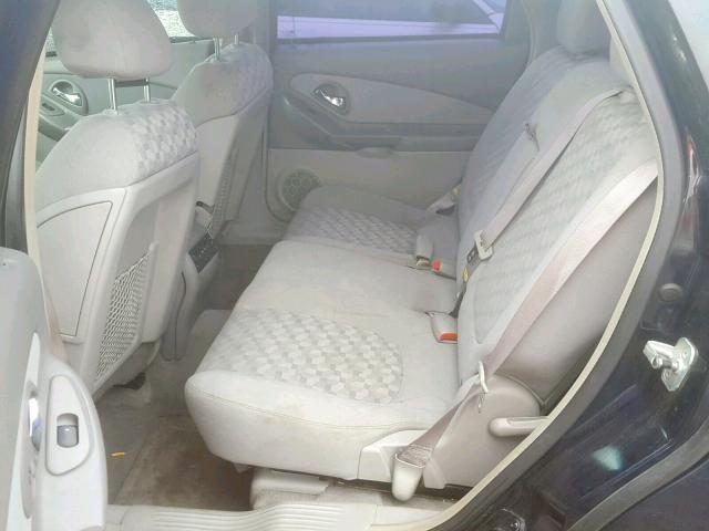 1G1ZT64835F209327 - 2005 CHEVROLET MALIBU MAX შავი ფოტო 6