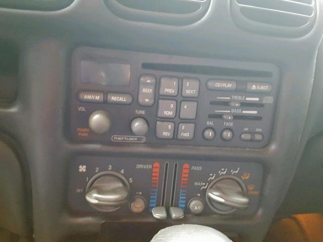 1G2WP52KX3F150866 - 2003 PONTIAC GRAND PRIX TEAL photo 9