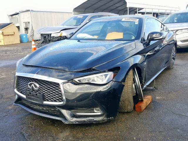 JN1EV7EL6HM553844 - 2017 INFINITI Q60 PREMIU BLACK photo 2