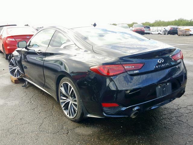 JN1EV7EL6HM553844 - 2017 INFINITI Q60 PREMIU BLACK photo 3