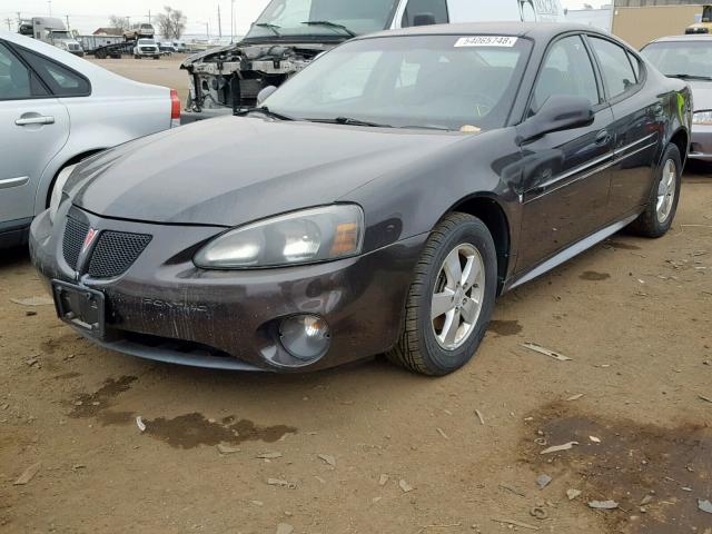 2G2WP552581161901 - 2008 PONTIAC GRAND PRIX BROWN photo 2