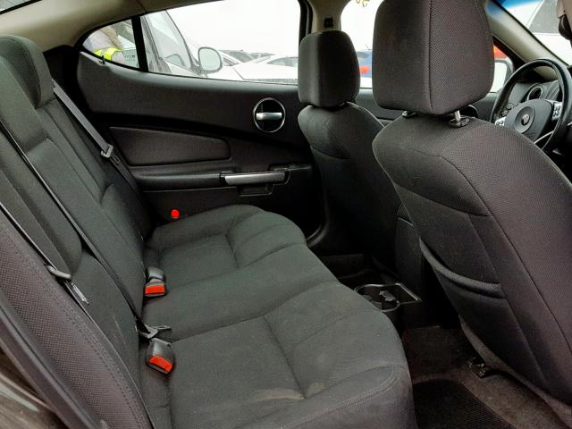 2G2WP552581161901 - 2008 PONTIAC GRAND PRIX BROWN photo 6