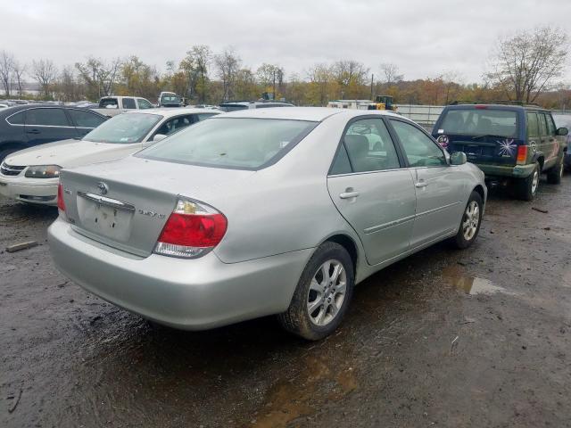 4T1BE30K35U960874 - 2005 TOYOTA CAMRY LE SILVER photo 4