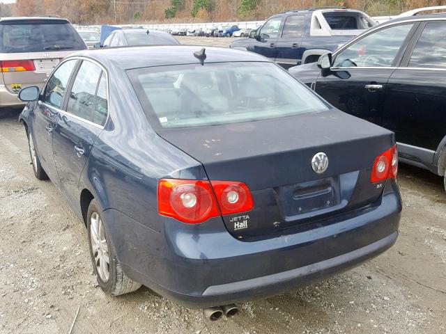 3VWSF71K47M047178 - 2007 VOLKSWAGEN JETTA 2.5 BLUE photo 3