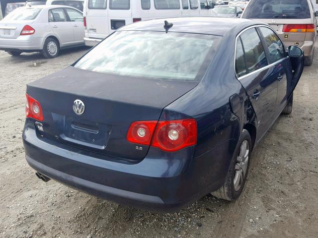 3VWSF71K47M047178 - 2007 VOLKSWAGEN JETTA 2.5 BLUE photo 4