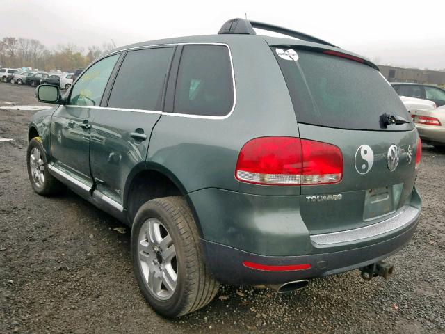 WVGCM67L74D037884 - 2004 VOLKSWAGEN TOUAREG 4. GREEN photo 3