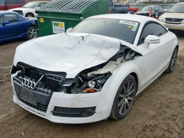 TRUJF38J391013355 - 2009 AUDI TT WHITE photo 2