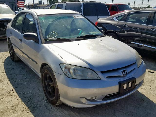 2HGES16354H580596 - 2004 HONDA CIVIC DX V SILVER photo 1