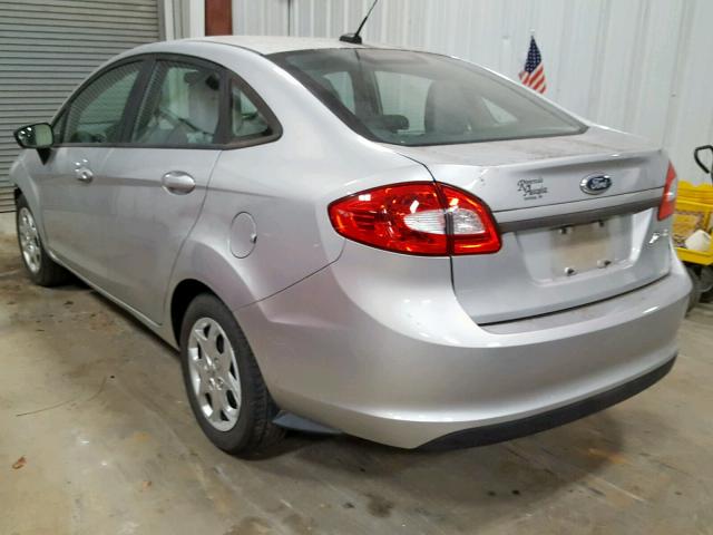 3FADP4AJ8DM185208 - 2013 FORD FIESTA S SILVER photo 3