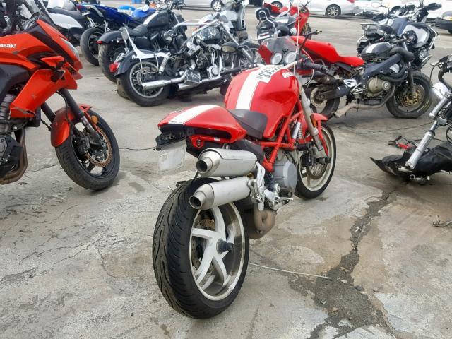 ZDM1RAAN76B082076 - 2006 DUCATI MONSTER S2 RED photo 4